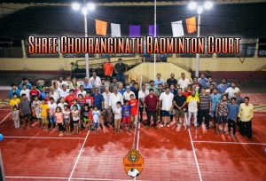 Shree Chauranginath Badminton Court, Arpora Goa.