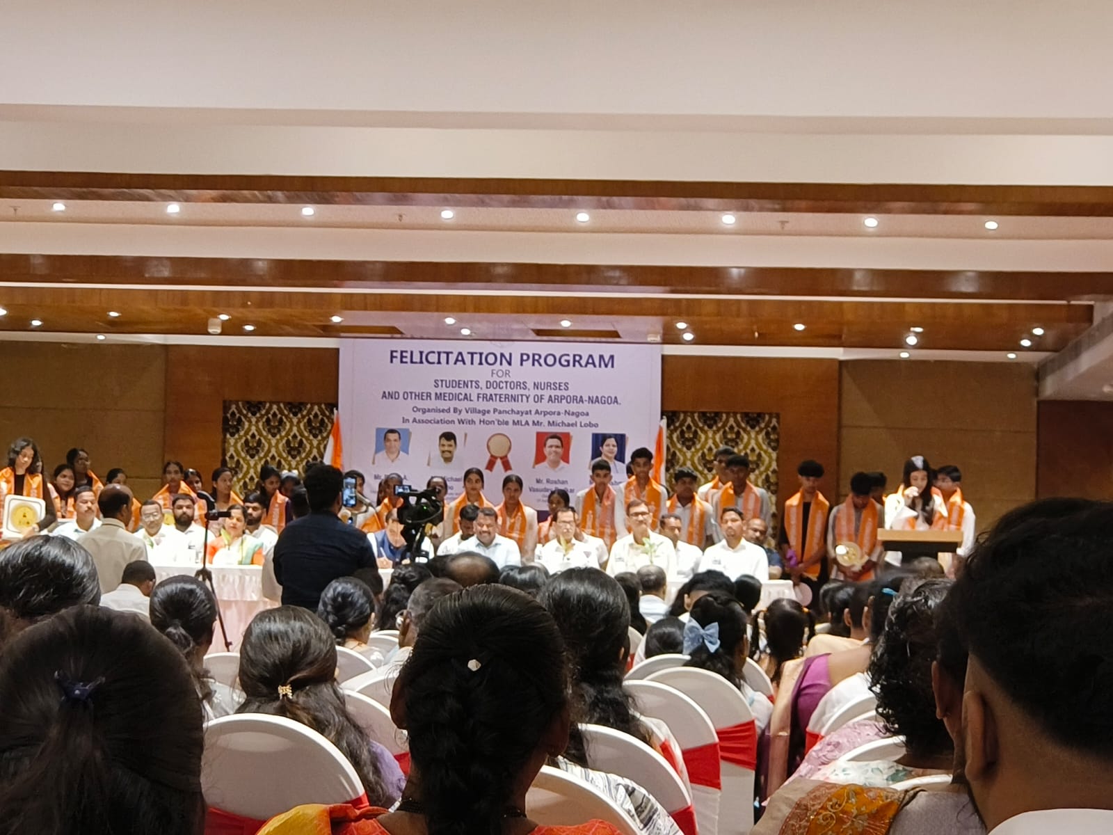 Heartfelt Felicitation Ceremony for Students & Teachers of Arpora-Nagoa